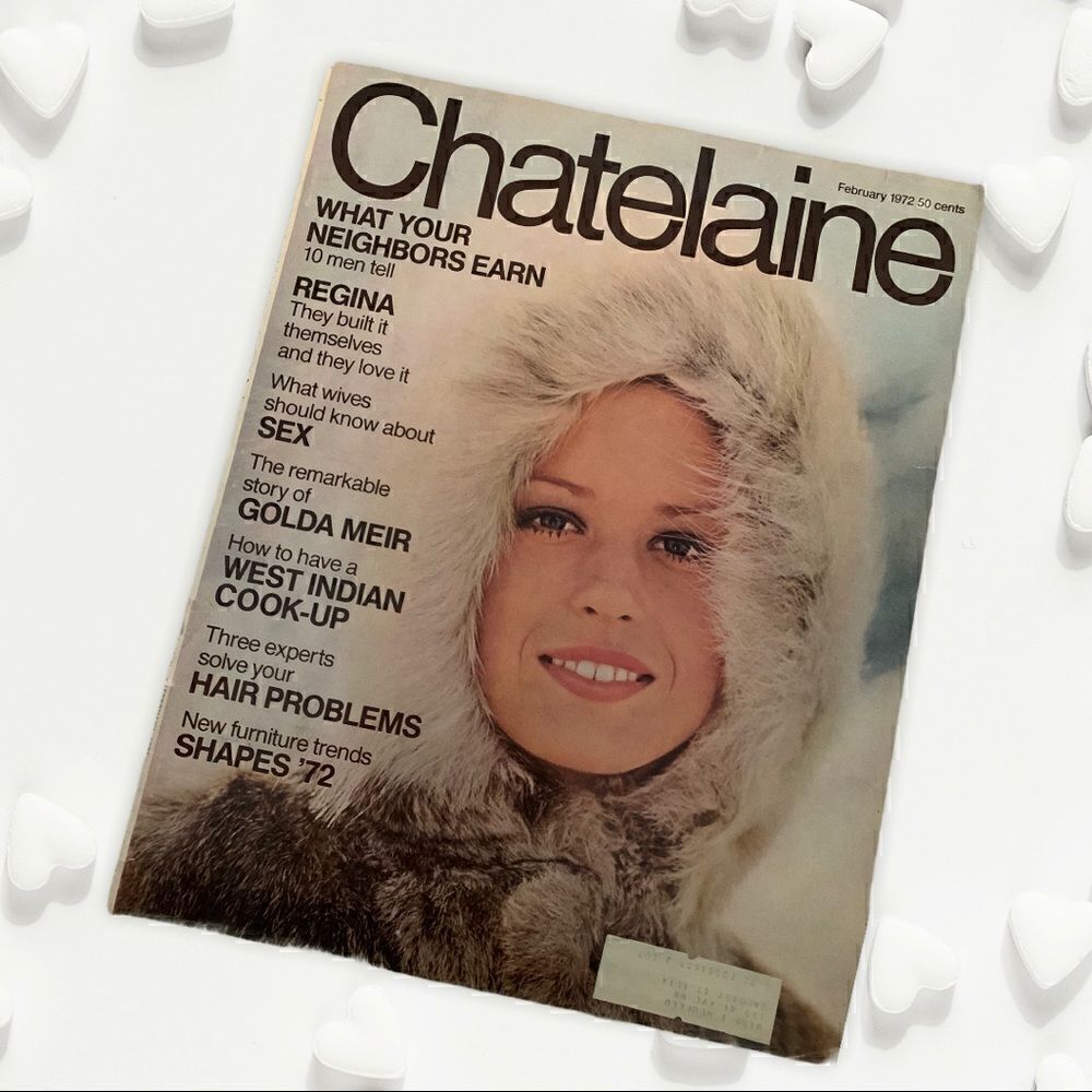 Chatelaine Magazine -February  1972
